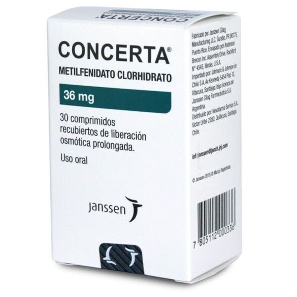 Concerta 36mg per pill