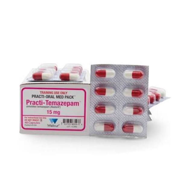 Temazepam 15mg per pill