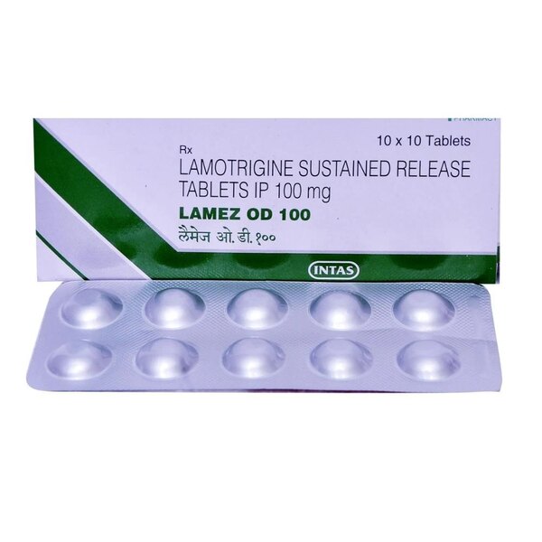 Lamotrigine 100mg per pill